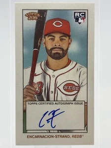 2024 Topps T206 - CHRISTIAN ENCARNACION-STRAND RC AUTO AUTOGRAPH SP Rookie Reds - Picture 1 of 3