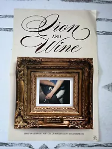 IRON & WINE - Ghost On Ghost - zweiseitiges Promo Poster - Bild 1 von 6