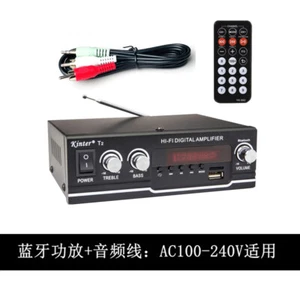 Kinter T2 Bluetooth U disk Memory Card Multimedia Amplifier with Audio Cable - Picture 1 of 7
