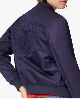 Chaqueta Bomber Kenzo Azul Tigre Talla XL Foto 1 de 4