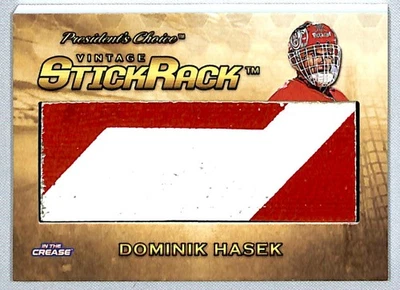 Dominik Hasek 2022-23 President's Choice In The Crease StickRack Stick 1/10 - Image 1 of 2