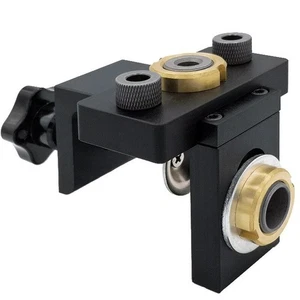 Drei-in-Einem Geradloch Bohrpositionierer Rundholzzapfen Positionierer  - Bild 1 von 19