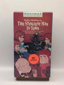 The Stingiest Man in Town (VHS, 1990) Walter Matthau Classic Christmas Animation - Bild 1 von 3