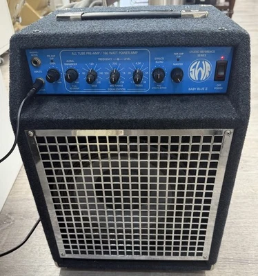 Combo amplificador bajo SWR BABY BLUE II 10” tubo preamplificador 160 vatios Foto 1 de 4