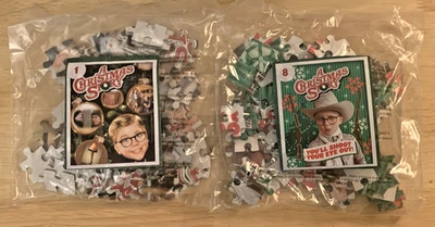 A Christmas Story Puzzles / 2 Puzzle Lot - 100 Pieces each NEW *NO BOX* - Image 1 of 4