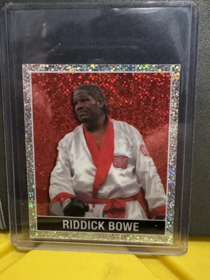 2025 LEAF 15th ANNIVERSARY RIDDICK BOWE RED SPARKLES 1/3 MINI - Image 1 of 1