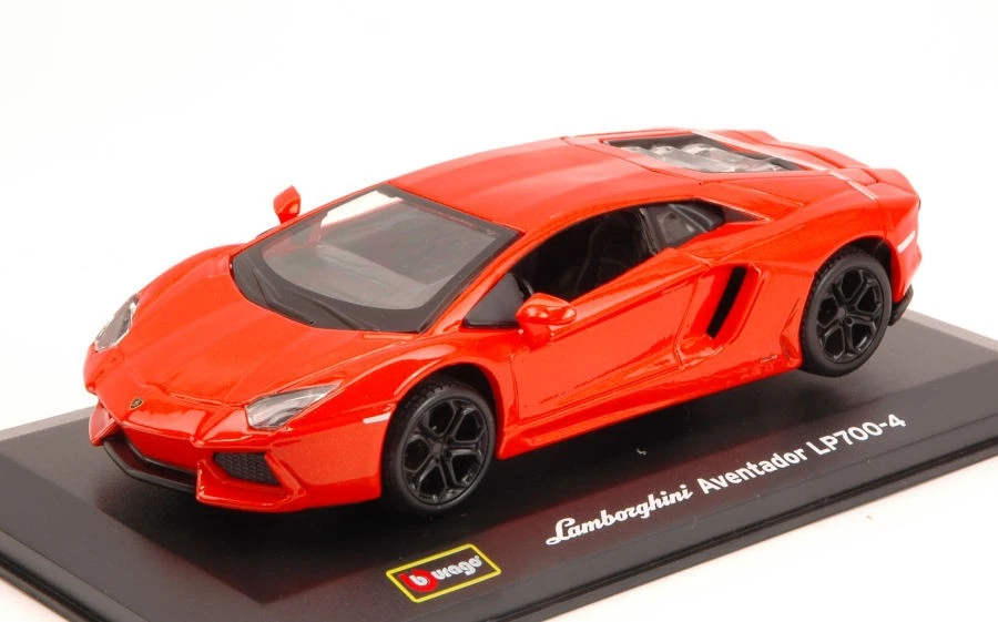 BBURAGO BU43062 LAMBORGHINI AVENTADOR 2010 ORANGE 1:32 Modellino - Immagine 1 di 1