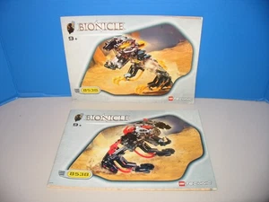LEGO Bionicle Muaka & Kane-Ra 8538 (2001) Instructions Only Clean See Pics - Picture 1 of 6