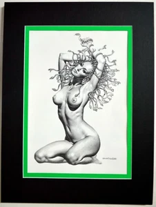 Boris Vallejo Kunstdruck - MEDUSA professionell mattiert - Bild 1 von 1