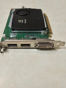 NVIDIA Quadro FX 580 Dual DP DVI 512MB DDR3 Graphics Card - Picture 1 of 3