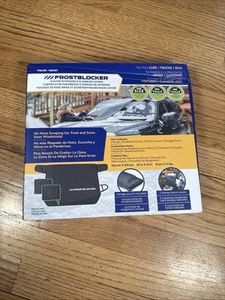 NEW FrostBlocker Winter Frost Snow Windshield & Mirror Cover Car SUV 63"X41" - Picture 1 of 3