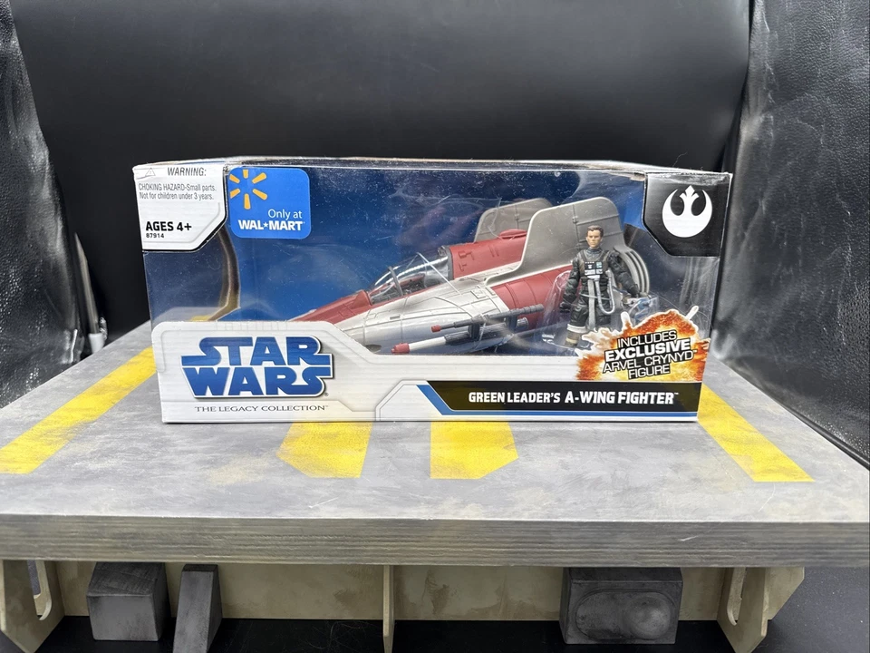 Star Wars Saga 2008 The Legacy Collection Exclusive Green Leader's A-Wing Fighter