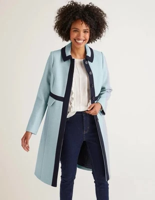 casaco de lã boden mitford azul e marinho feminino 12 Classic Preppy - Imagem 1 de 4