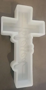  Blessed Cross  Silicone Resin Mold Free Shipping  - Bild 1 von 3