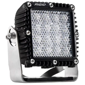 Rigid 244513 Q-Series PRO Flood Diffused White Square LED Single Light Kit Black - Foto 1 di 14