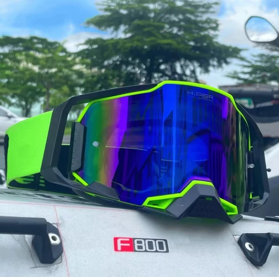 Gafas Mx 100 % verde Armega Foto 1 de 2