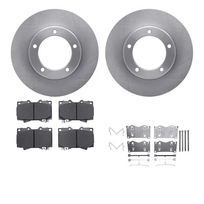 For Toyota Land Cruiser 98-07 R1 Concepts Front Brake Kit w Optimum Pads - Image 1 of 3