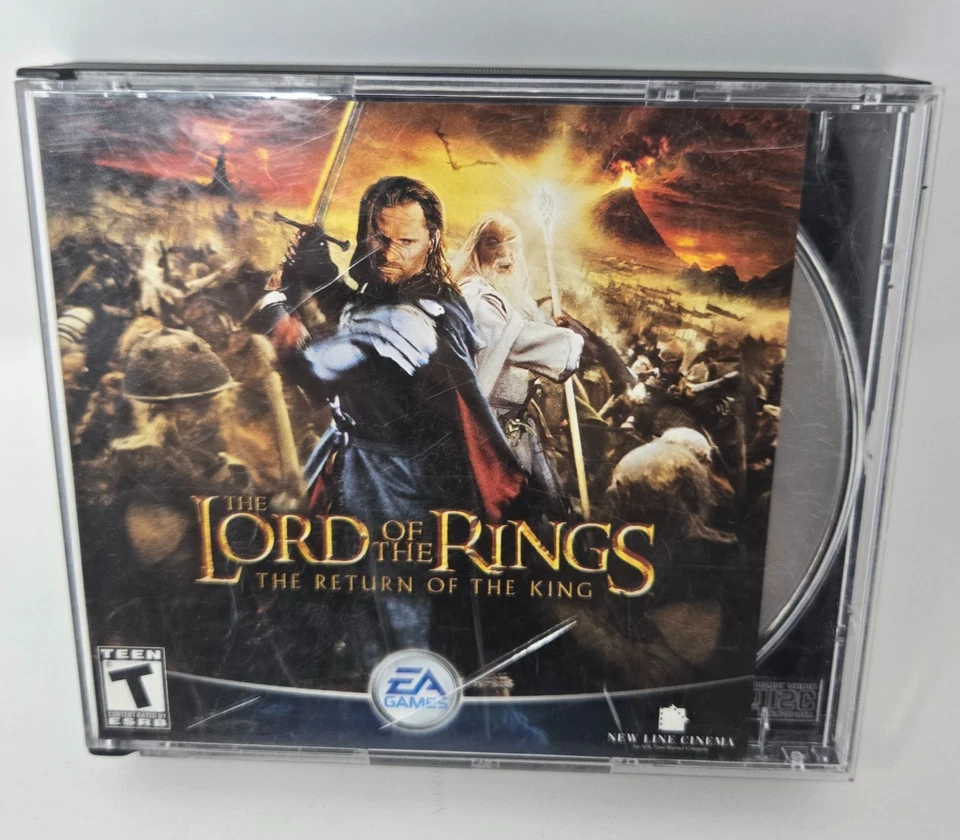 Lord of the Rings: The Return Of The King - PC Game 2003 3 CD-ROM Set Jewel Case - Image 1 of 4