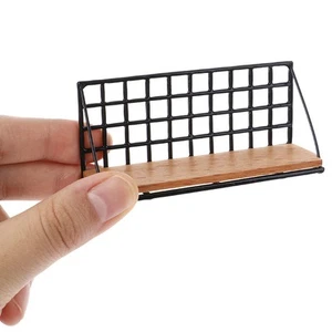 1:12 dollhouse Nordic Style Miniature Kitchen Wall Mount Shelf Storage FurniY;~j - Picture 1 of 13