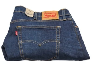 Levis 541 Jeans Mens 44x29 Blue Athletic Taper Stretch Denim Relaxed Fit Pants - Photo 1/10