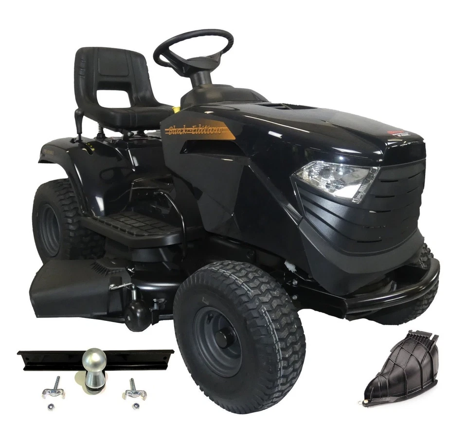 Börger Black Edition PRO 155/98 SD Rasentraktor inkl. Mulchkit - Schwarz