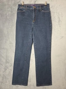NYDJ Jeans Womens Size12 Medium Wash Lift & Tuck Straight Leg Jeans Style #731 - Picture 1 of 11