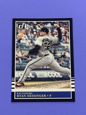 2019 Panini Donruss Ryan Meisinger Rookie Retro 1985 #248 Baltimore Orioles RC Z - Image 1 of 2