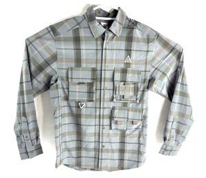 Nike ACG Dri-FIT UV Devastation Trail Shirt Smoke Grey Men`s Size S DO9325-084 - Picture 1 of 15