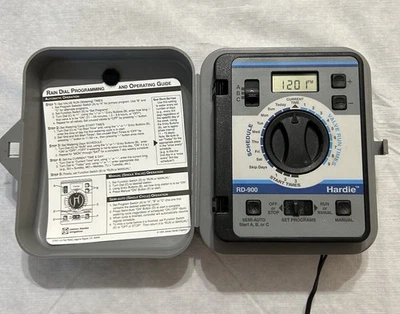 Irritrol Rain Dial RD900 Hardie Irrigation Timer System Controller Tested - Image 1 of 4