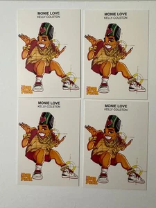 MONIE LOVE Checklist Card #142 The RAP PACK LOT OF 4 Premier K. Colston - 1991! - Picture 1 of 4