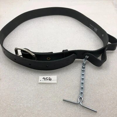 KLEIN TOOLS 5207L Negro, Cinturón de Herramientas, Cuero 2DFU6 Herramienta Electricista Foto 1 de 4