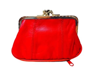 Damen Leder Mini Geldbörse Ausweis Kreditkarten Bargeld Münzhalter Etui Organizer Geldbörse - Bild 1 von 16