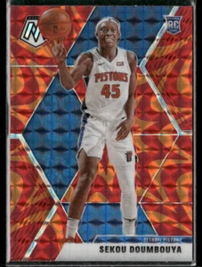 2019-20 Panini Mosaic Sekou Doumbouya Reactive Orange - Picture 1 of 2