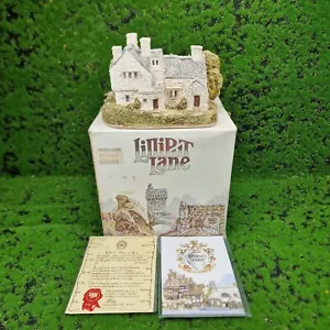 Lilliput Lane Moreton Manor Boxed  With Booklet And Deed 1986 Miniature Cottage - Picture 1 of 16