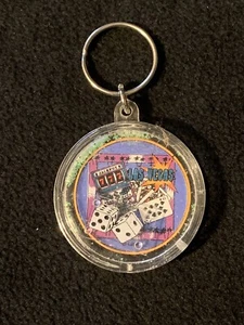 Vintage Las Vegas Souvenir Keyring Keychain - Picture 1 of 6