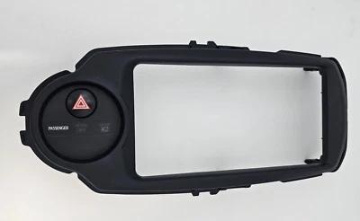 2014-2016 Toyota Yaris Radio multimedia trim with hazard button warning lights - Image 1 of 4