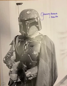 Star Wars Jeremy Bulloch Boba Fett Autograph 11x14 Photo -GENUINE Signed - Picture 1 of 2