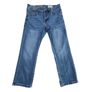 TK Axel Jeans uomo W32 x L30 stivale mediterraneo taglio patta tasche S# AXM80074 - Foto 1 di 22