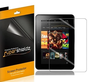 3x Supershieldz Clear Screen Protector for Amazon Kindle Fire HD 7" - Picture 1 of 3