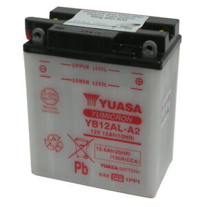 Battery Yuasa YB12AL-A2 12V 12AH Aprilia Atlantic Ie E3 (Spe00) 250 2006 2008