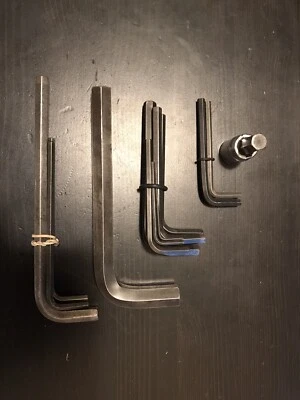 Craftsman Hex Key Wrench Lot / SAE Standard, Metric, Long, Short, Large to Small - Image 1 of 4