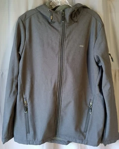 33,000ft Softshell Jacket Fleece Lined Hooded Waterproof Black Women's Med - Picture 1 of 18