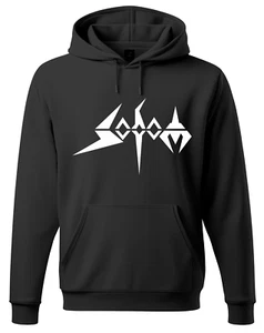 FELPA SODOM CON CAPPUCCIO HOODIES SODOM HEAVY TRASH BLACK METAL BAND - Imagen 1 de 2