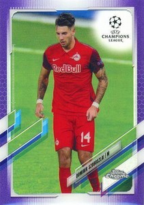 2020-21 Topps  Uefa  Purple Refractors 26 Dominik Szoboszlai 250 075/250