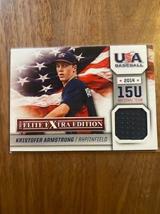 A57,215 - 2014 Elite Extra Edition USA 15U Game Jerseys #14 Kristofer Armstrong