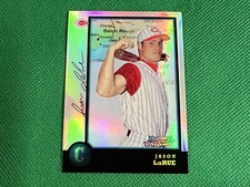 1998 Bowman Chrome International Refractors #309A Jason LaRue COR Reds