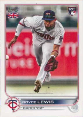 2022 Topps UK Edition #137 Royce Lewis Minnesota Twins Rookie - Image 1 of 2