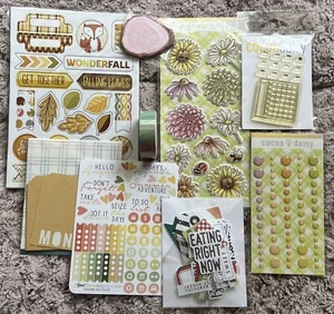 Cocoa Daisy Planner Scrapbook Accessories As Pictured New - Picture 1 of 6