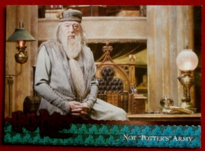 HARRY POTTER ORDER OF THE PHOENIX Card #069 - NOT "POTTER'S" ARMY - Artbox 2007