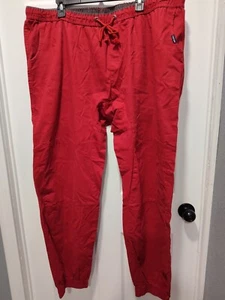 Phat Farm Herren 5XL Y2K Rot/Burgund Stretch Jogger Makelloser Zustand - Bild 1 von 10